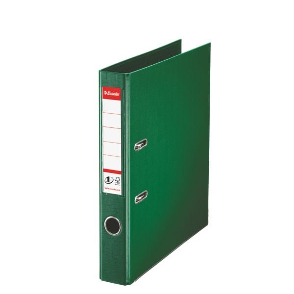 Esselte No.1 mappi PP, 30% kierrätettyä PP-materiaalia, A4, Muovi, Vihreä, 350 arkkia, 5 cm, 52 x 287 x 318 mm