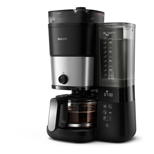 Philips All-in-1 Brew HD7900 - Kaffemaskin - 10 kopper - svart / sølv