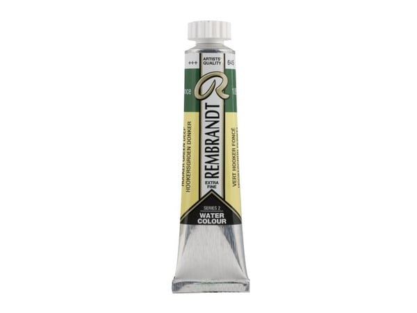 Rembrandt akvarellrør Hooker Green Deep 645