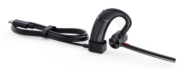 Yealink BH71 Lite Bluetooth-kuuloke korvakoukulla, musta