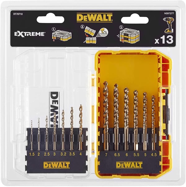 DeWALT ?DT70710-QZ, Boremaskine, Blå, B07QK8W544, 240 g, 35 mm, 223 mm