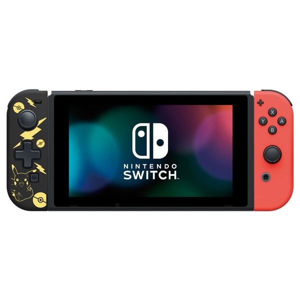 HORI D-Pad Controller (L) - Pokémon: Pikachu Black & Gold - håndkonsoll - kablet - for Nintendo Switch