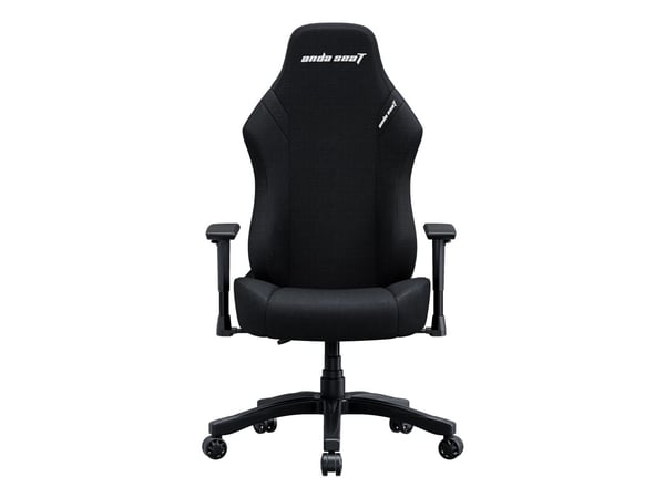 Anda Seat Luna, Spelfåtölj, 120 kg, Stoppad sits, Stoppat ryggstöd, 180 cm, Svart