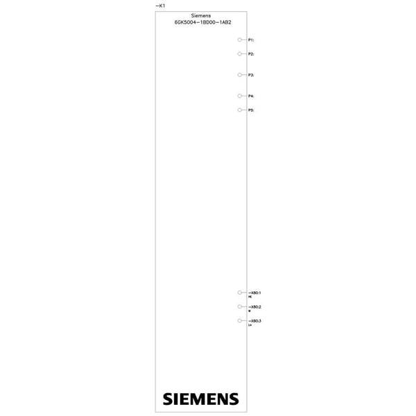 Siemens 6GK5004-1BD00-1AB2, Ohanterad