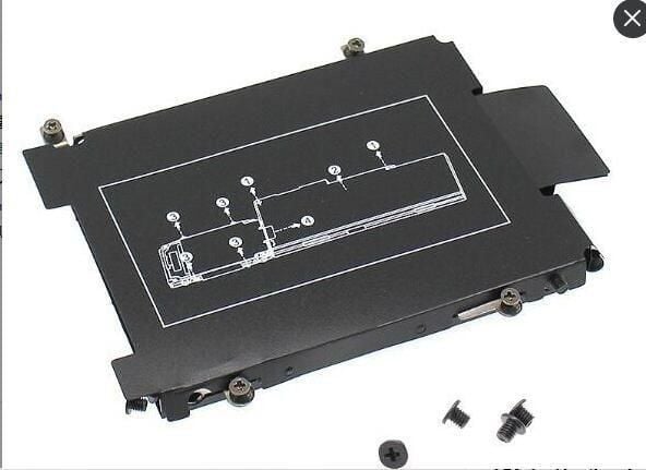 CoreParts KIT383, Kannettavan tietokoneen HDD-/SSD-kehikko, Musta, HP, Elitebook 725 G3, 745 G3, 820 G3, 840 G3, 850 G3, HDD tray, 1 kpl