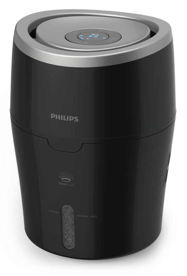 Philips Series 2000 HU4813 - Luftfuktare - svart/silver