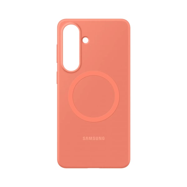 Samsung EF-ES947 - Baksidesskydd för mobiltelefon - silikon - korallröd - för Galaxy S26+