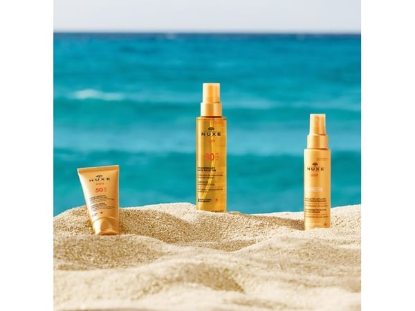 Nuxe Sun Huile Bronzante Visage Et Corps SPF10 spray 150 ml