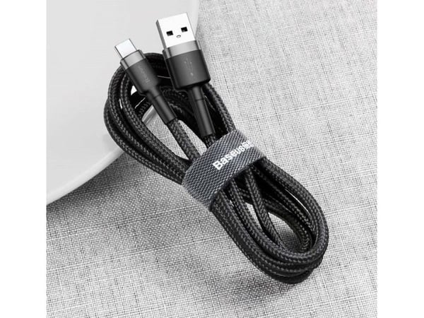 Baseus Cafule, 0,5 m, USB A, USB C, USB 2.0, 0,48 Gbit/s, Svart