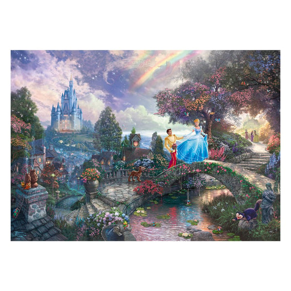 Schmidt Spiele Disney Cinderella, 1000 stykker, Tegneserier, 12 år
