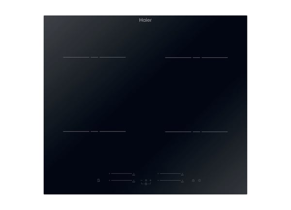Haier Series 2 HAISJ64MC - Induktiokeittotaso - 4 levyä - Niche - leveys: 56 cm - syvyys: 49 cm - musta