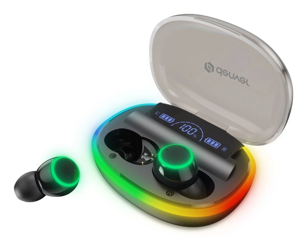 Denver TWE-55B, True Wireless Stereo (TWS), 20 - 20000 Hz, Puhelut/Musiikki, Kuulokkeet, Musta
