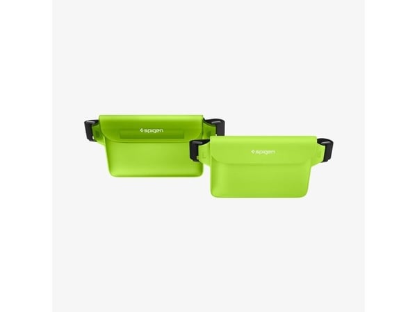 Spigen universellt vattentätt fodral & midjeväska Zielone AMP06023