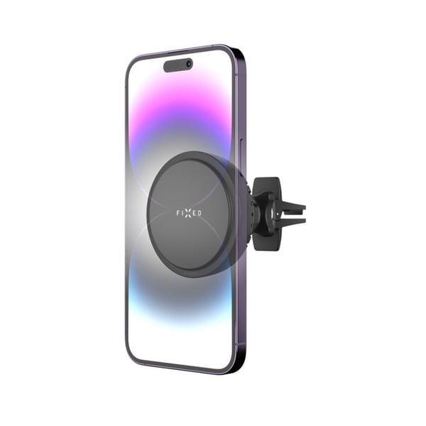 FIXED MagCool - Trådlös laddningshållare för bil - 15 Watt - 3 A - svart