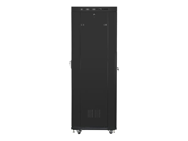 Lanberg skap 19" STÅENDE RACKSKAP 42U 800X800 SORT LANBERG (FLAT PAKKE) (FF01-8842-12B)