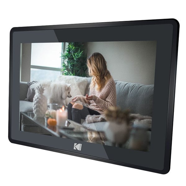 Kodak RCF-106H digitaalinen valokuvakehys 10" 1280 x 800 WiFi 16 GB, musta