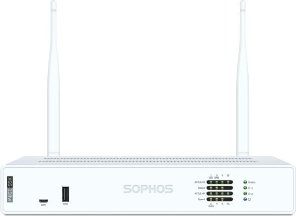 Sophos XGS 108W - 2. generasjon - sikkerhetsapparat - 1GbE, 2.5GbE - Wi-Fi 6 - 2.4 GHz, 5 GHz - skrivebord