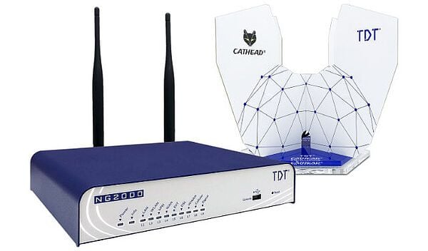 TDT NG2000-DW 5G, Wi-Fi 5 (802.11ac), Kaksitaajuus (2,4 GHz/5 GHz), Ethernet LAN, 5G, Harmaa, Sininen, Pöytäreititin