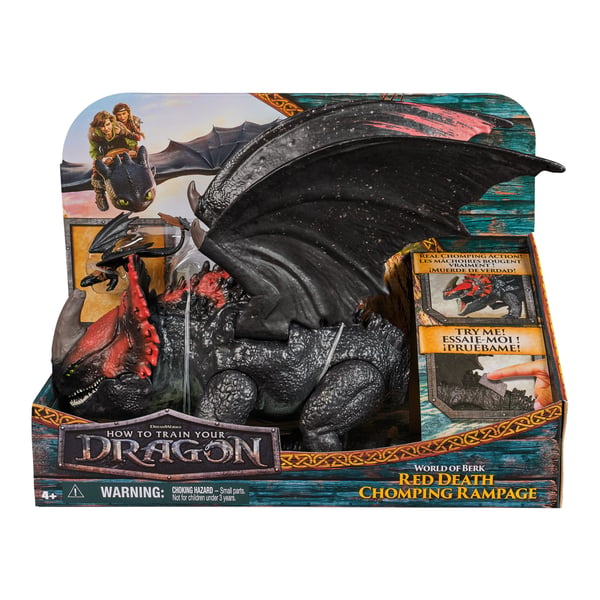 Spin Master Dragons Movie drakfigur Red Death Chomping Rampage