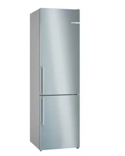 Bosch Serie | 4 KGN39VICT - Kjøleskap/fryser - bunnfryser - bredde: 60 cm - dybde: 66.5 cm - høyde: 203 cm - 363 liter - Klasse C - rustfritt stål