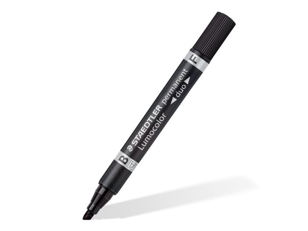 Staedtler Lumocolor permanent duo 348 B, 1 kpl