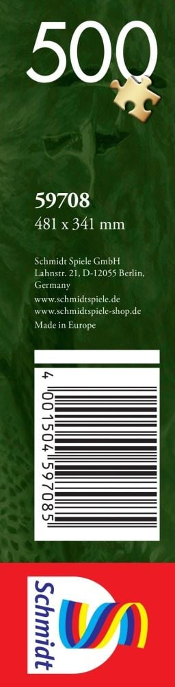 Schmidt Spiele Puzzle PQ 500 Raj pod Kilimandżaro G3