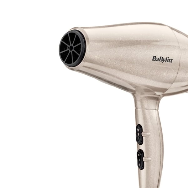 BaByliss 5914PE hiustenkuivaaja 2000 W, musta, kulta, ruusukulta