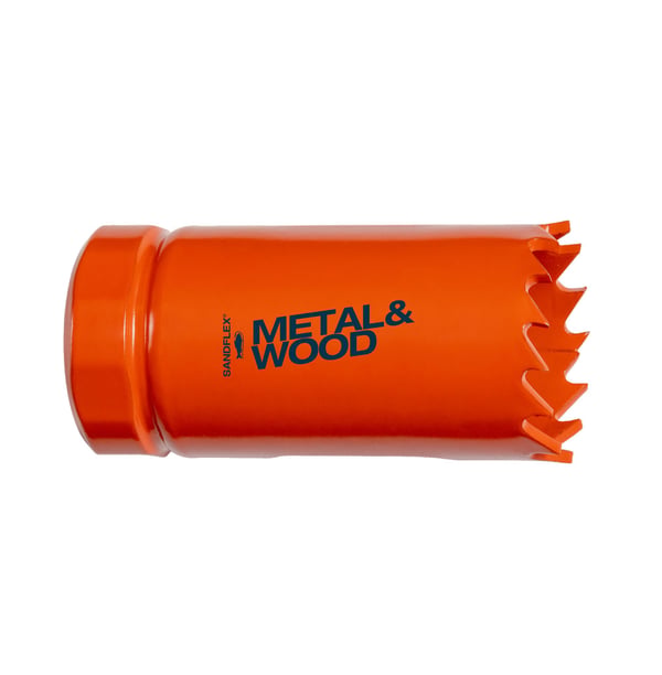 Bahco 3830-17-VIP, Single, Borr, Metall, Plast, Rostfritt stål, Stål, Trä, Orange, Koboltstål, Bimetall