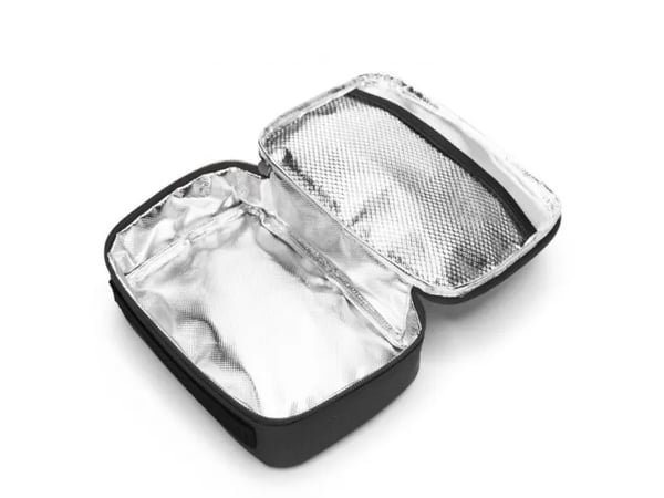 Reisenthel Thermocase Black, 1,5 l, Sort, alumiini, polyesteri, alumiinikalvo, 200 mm, 65 mm