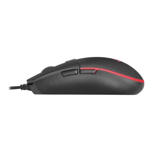 Mars Gaming MMG, Oikeakätinen, Optinen, USB A-tyyppi, 3200 DPI, Musta