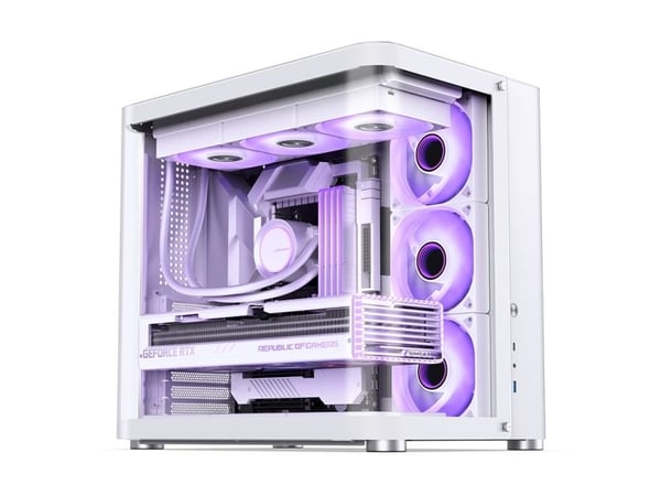 Jonsbo TK-2 2.0, Midi Tower, PC, Svart, ATX, ITX, Mini-ATX, Stål, Härdat glas, 16,5 cm