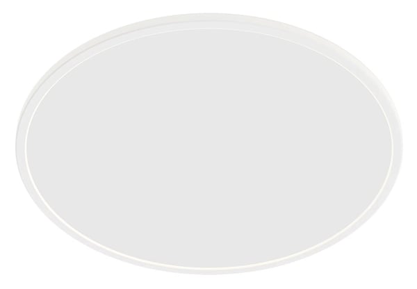 Philips Superslim-taklampe, 15 W, Hvit, Metall, Plast, IP54, Terrasse, Hage, II, Tidsriktig