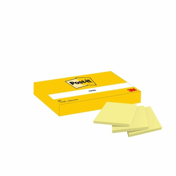 Post-it setelit 38x51 mm gul - (12 stk.)