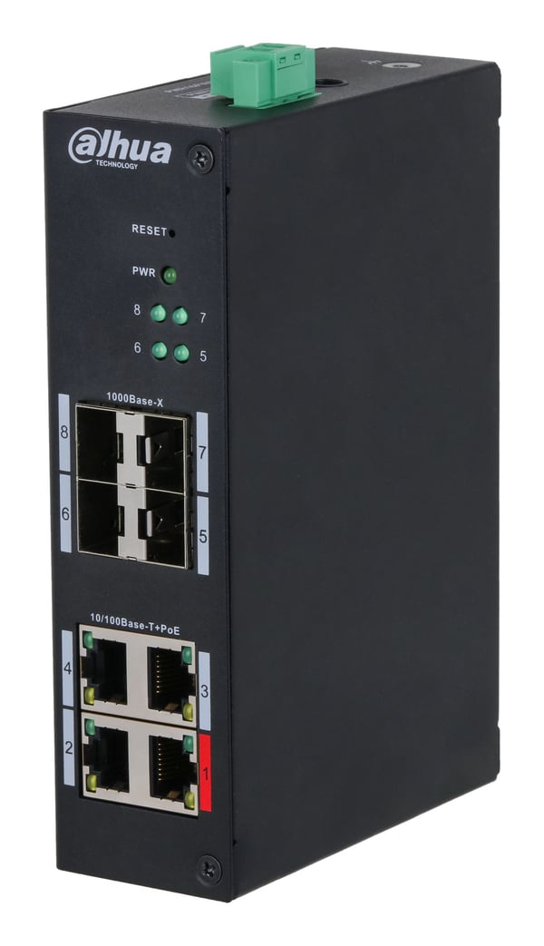 Dahua Technology HS4408-4ET-96, Håndtert, L2, Fast Ethernet (10/100), Strøm over Ethernet (PoE), Desktop