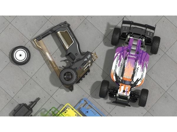 Amewi CoolRC DIY Race Buggy 2WD 1:18, Mönkijä, 1:18, 8 vuosi/vuosia, 300 g