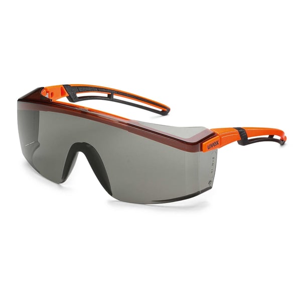 Uvex 9164246, Turvalasit, Oranssi, Musta, Polykarbonaatti, 1 kpl