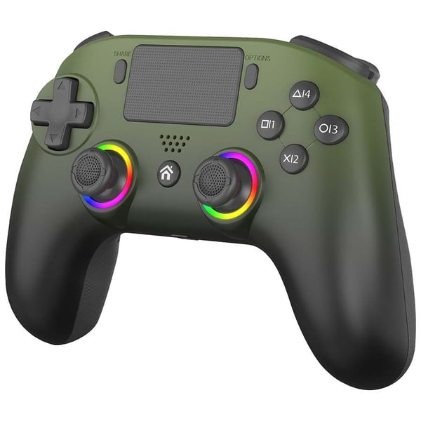 Subsonic SA5716-3, Gamepad, PC, PlayStation 5, D-måtte, Hjemknap, Knappen Indstillinger, Knappen Del, Analog/digital, Flerfarvet, Trådløs