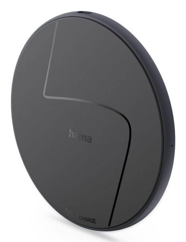 Hama 00201745, Innendørs, USB, 12 V, Trådløs lading, Svart