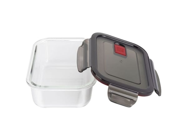 ZWILLING 39506-001, Laatikko, Neliö, 0,6 L, Läpinäkyvä, Lasi, Muovi, Muovi