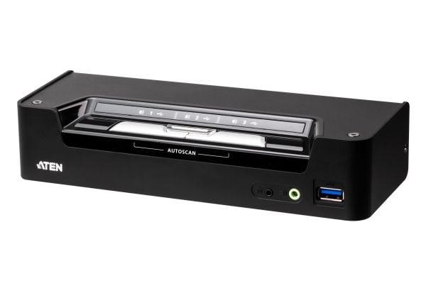 !3-Port USB-C DP Hybrid KVMP Switch CS1953-AT
