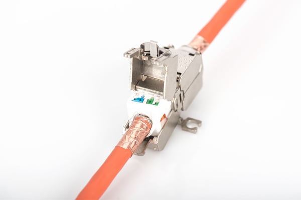 Digitus DN-93909, RJ-45, Metallisk, Cat6a, Nickel, Zink, -10 - 60 ° C