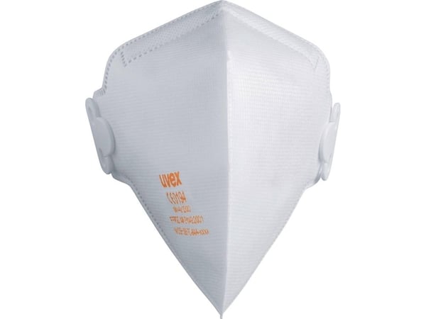 Uvex silv-Air classic 3200 FFP2 Maske (3 Stk.), Ilmaa puhdistava hengityssuojain Uvex silv-Air classic 3200 FFP2 Maske (3 Stk.), Ilmaa puhdistava hengityssuojain