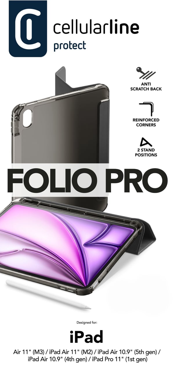 Cellularline 8018080480393, Folio, Apple, 315 g