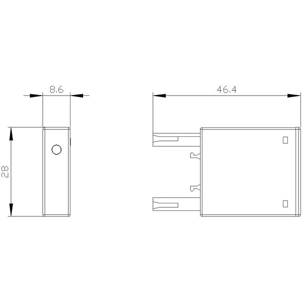Siemens 3RT2916-1JP00 Ylijännitesuojaus Varistorin kanssa 1 kpl