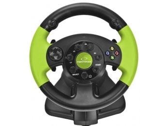 Esperanza - High Octane XBOX Edition - hjul- og pedalsett - kablet - for  Sony PlayStation, PC, Microsoft Xbox 360, Sony PSX, Sony PlayStation 3