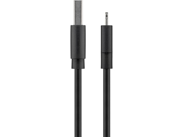 Goobay 72906, 2 m, Lightning, USB A, Hankjønn, Hankjønn, Svart Goobay 72906, 2 m, Lightning, USB A, Hankjønn, Hankjønn, Svart