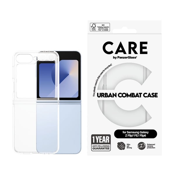 CARE by PanzerGlass - Bakdeksel for mobiltelefoner