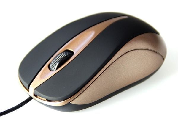 Media-Tech PLANO MT1091MO - Mus - ergonomisk - optisk - 3 knappar - kabelansluten - USB