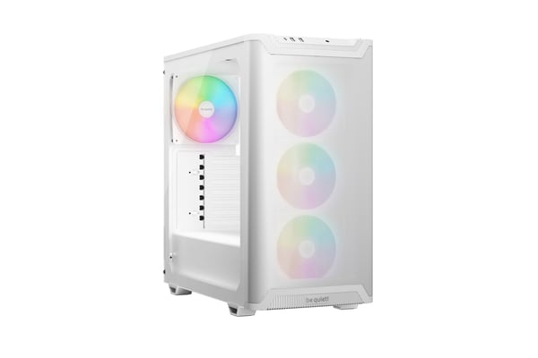 be quiet Pure Base 501 LX BGW79 ATX-chassi, härdat glas, vit