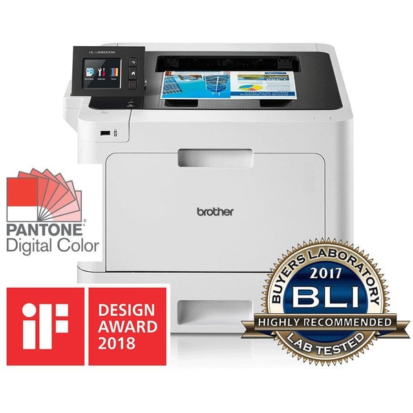 Brother HL-L8360CDW - Skriver - farge - Dupleks - laser - A4/Legal - 2400 x 600 dpi - inntil 31 spm (mono) / inntil 31 spm (farge) - kapasitet: 300...